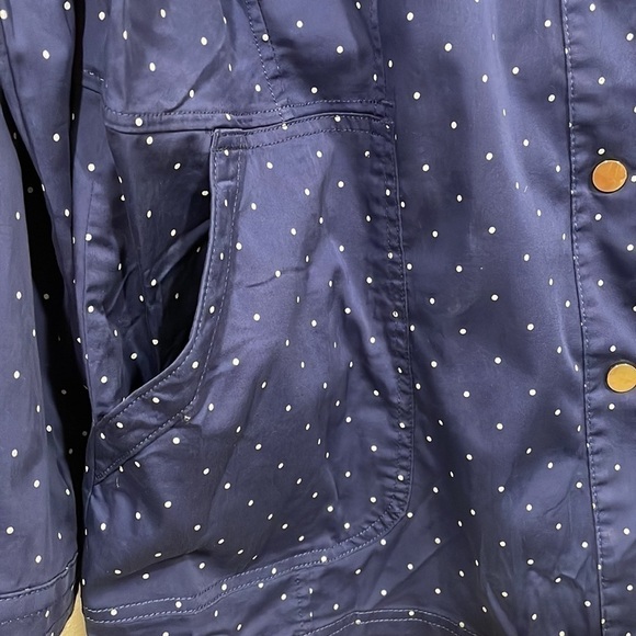 Chicos Polka Dot Lightweight Jacket - Picture 4 of 9